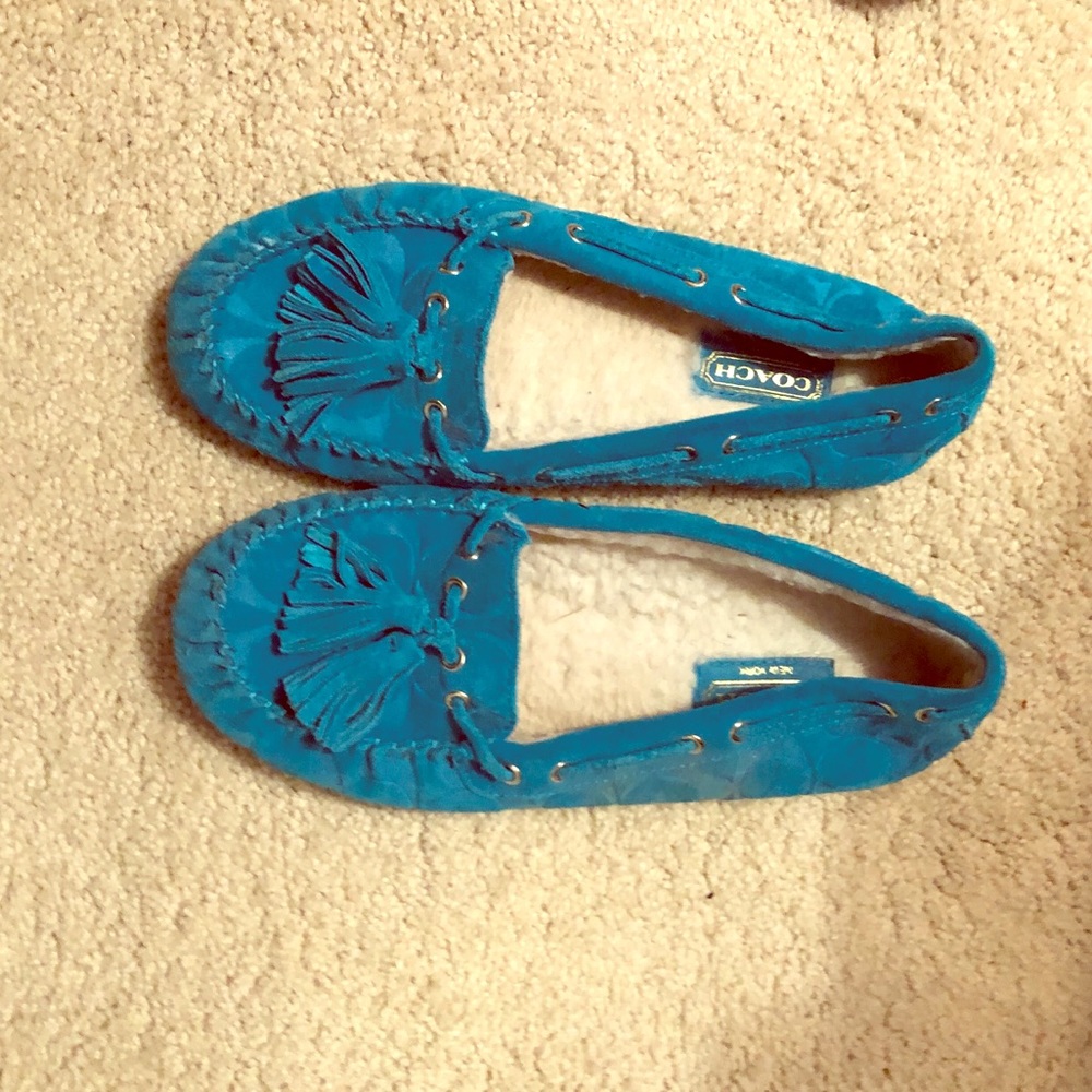 Coach moccasins